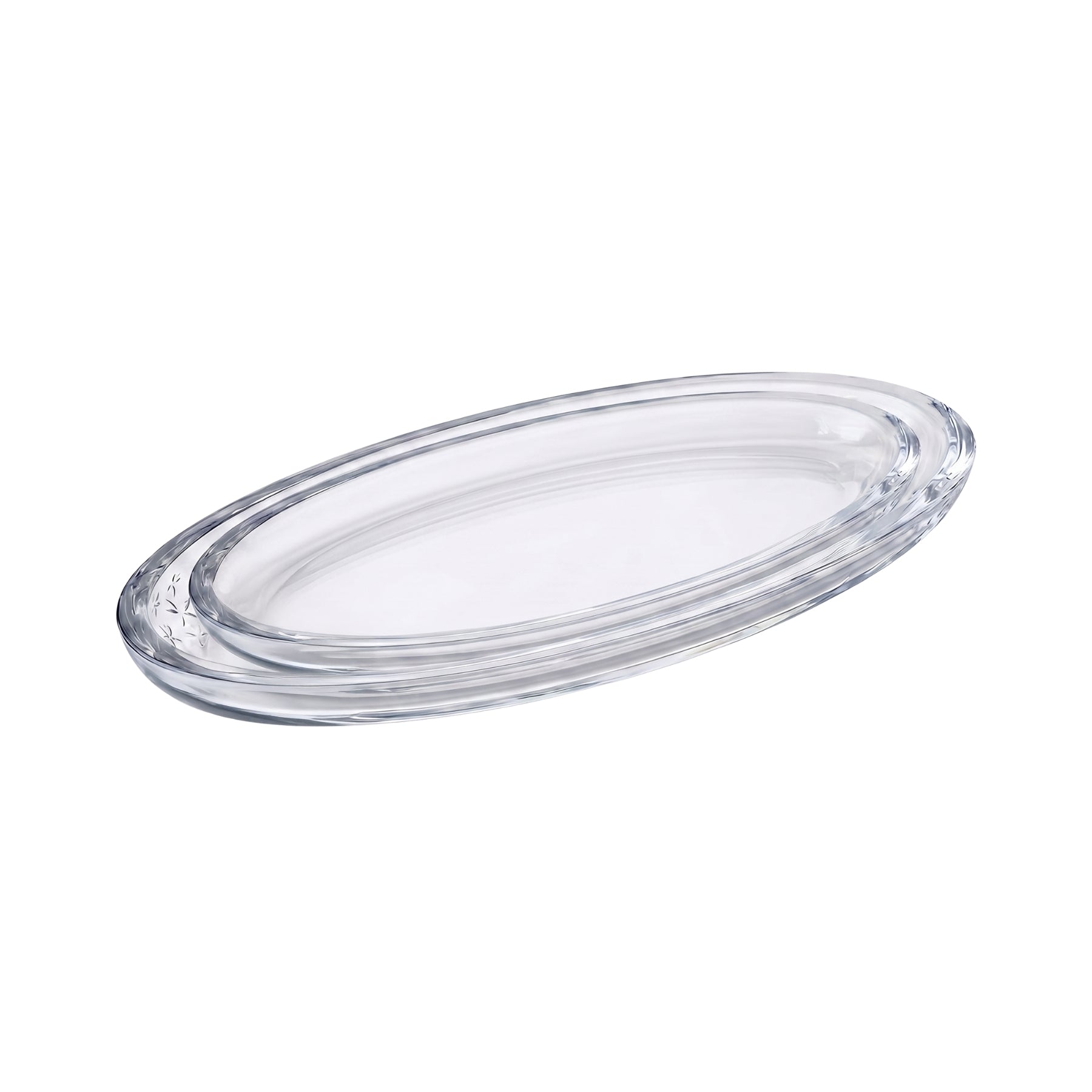 Elsa Crystal Lunaria Oval Servis Tabak