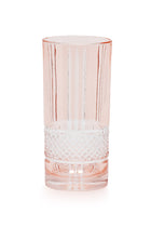 ELSA CRYSTAL Bohemia Frostella Brillante Long Meşrubat Bardağı Pembe