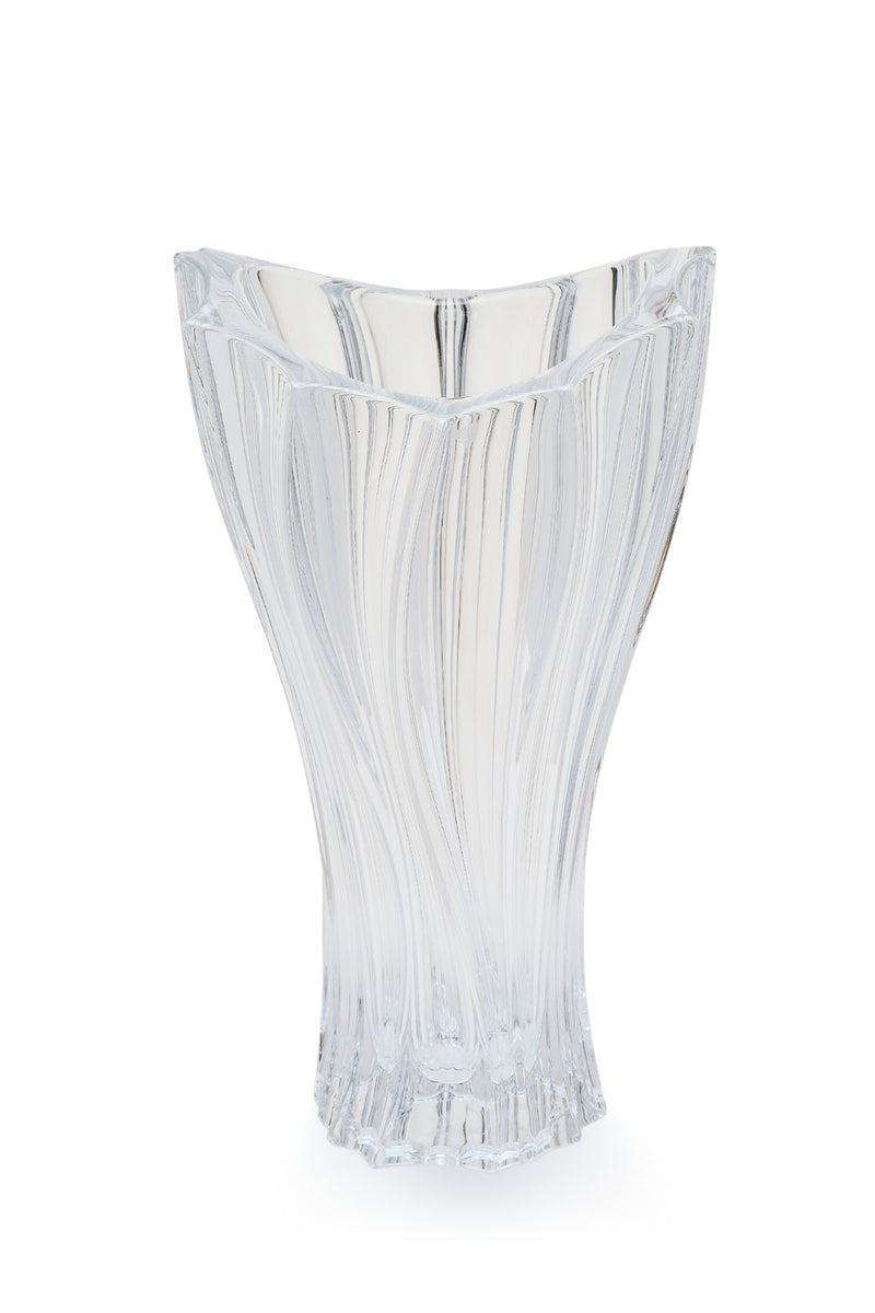 ELSA CRYSTAL Bohemia Lunaria Vazo Beyaz
