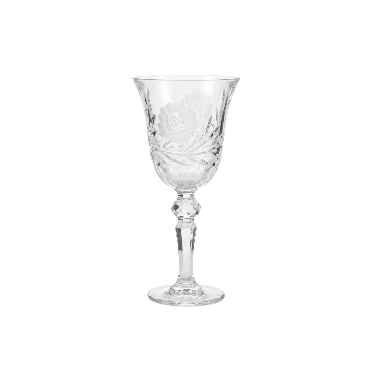 Elsa Crystal Flora Ayaklı Bardak