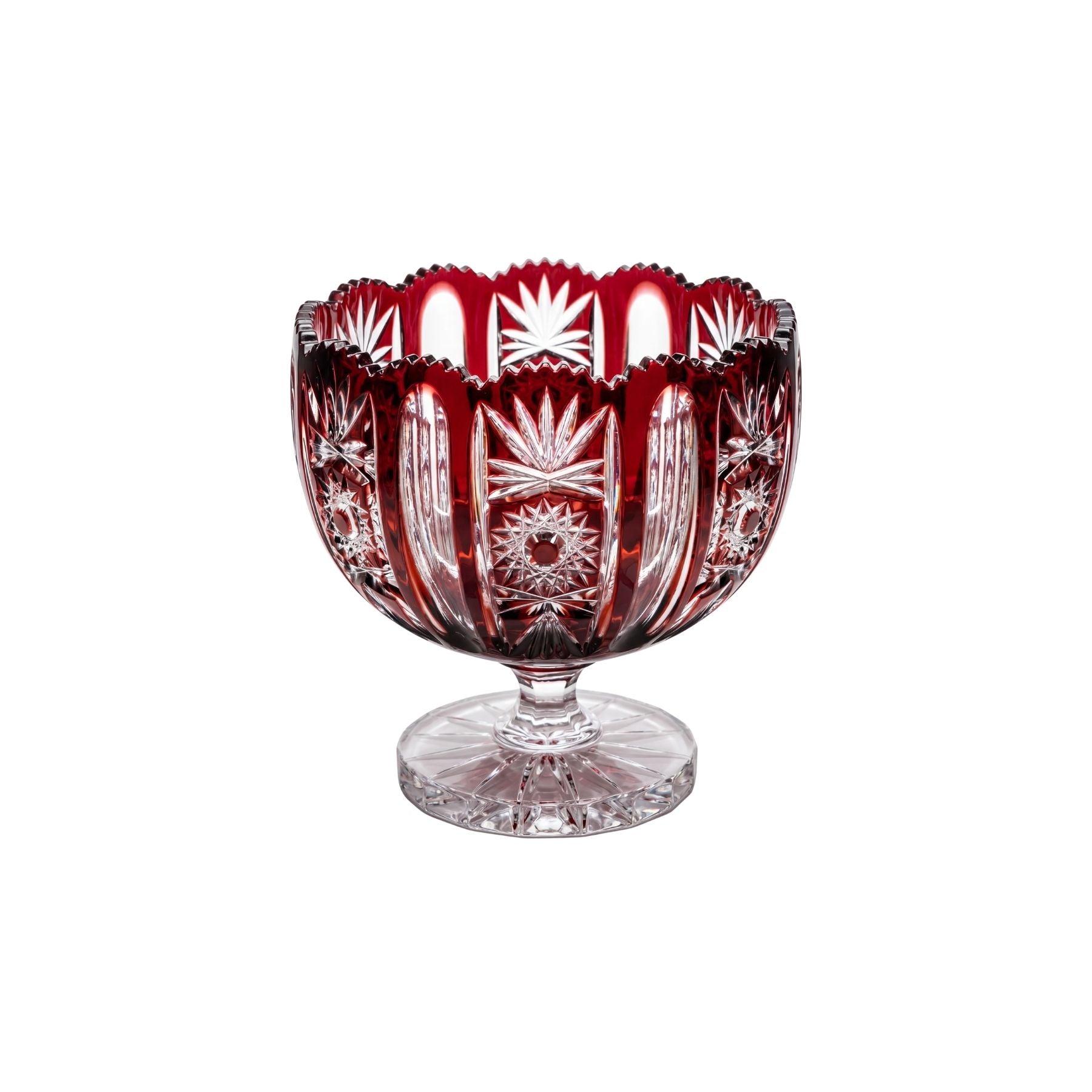 Elsa Crystal Şehver Büyük Kase Kırmızı 26 Cm