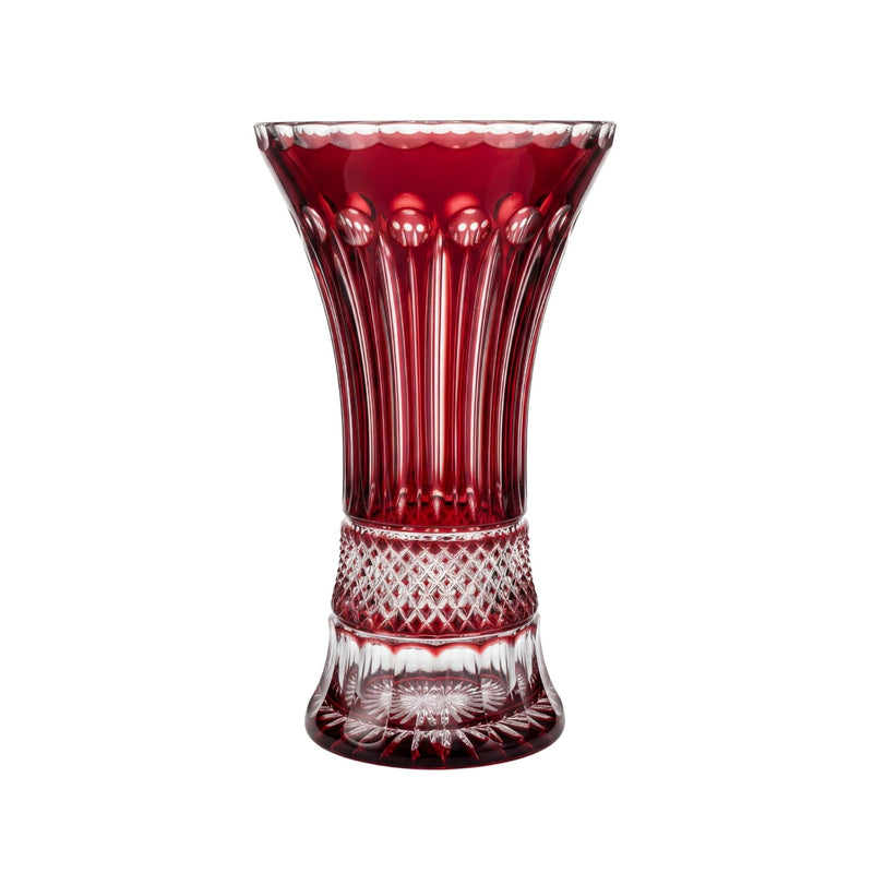 Elsa Crystal Şehver Vazo Kırmızı