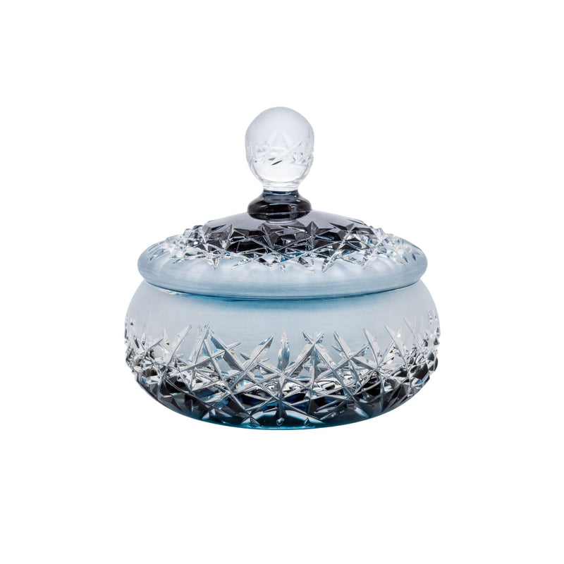 Elsa Crystal Şehver Kapaklı Şekerlik Turkuaz