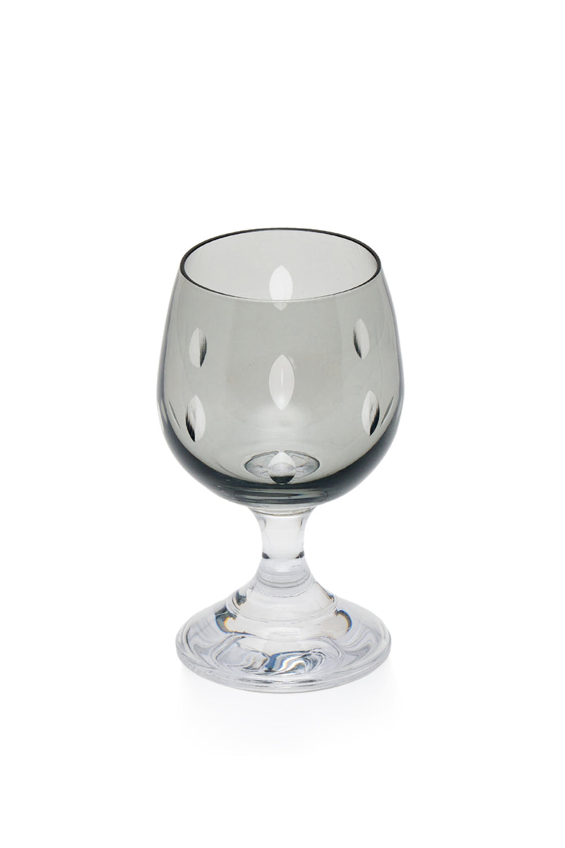 ELSA CRYSTAL Bohemia Alya Kahve Yanı Bardağı Gri
