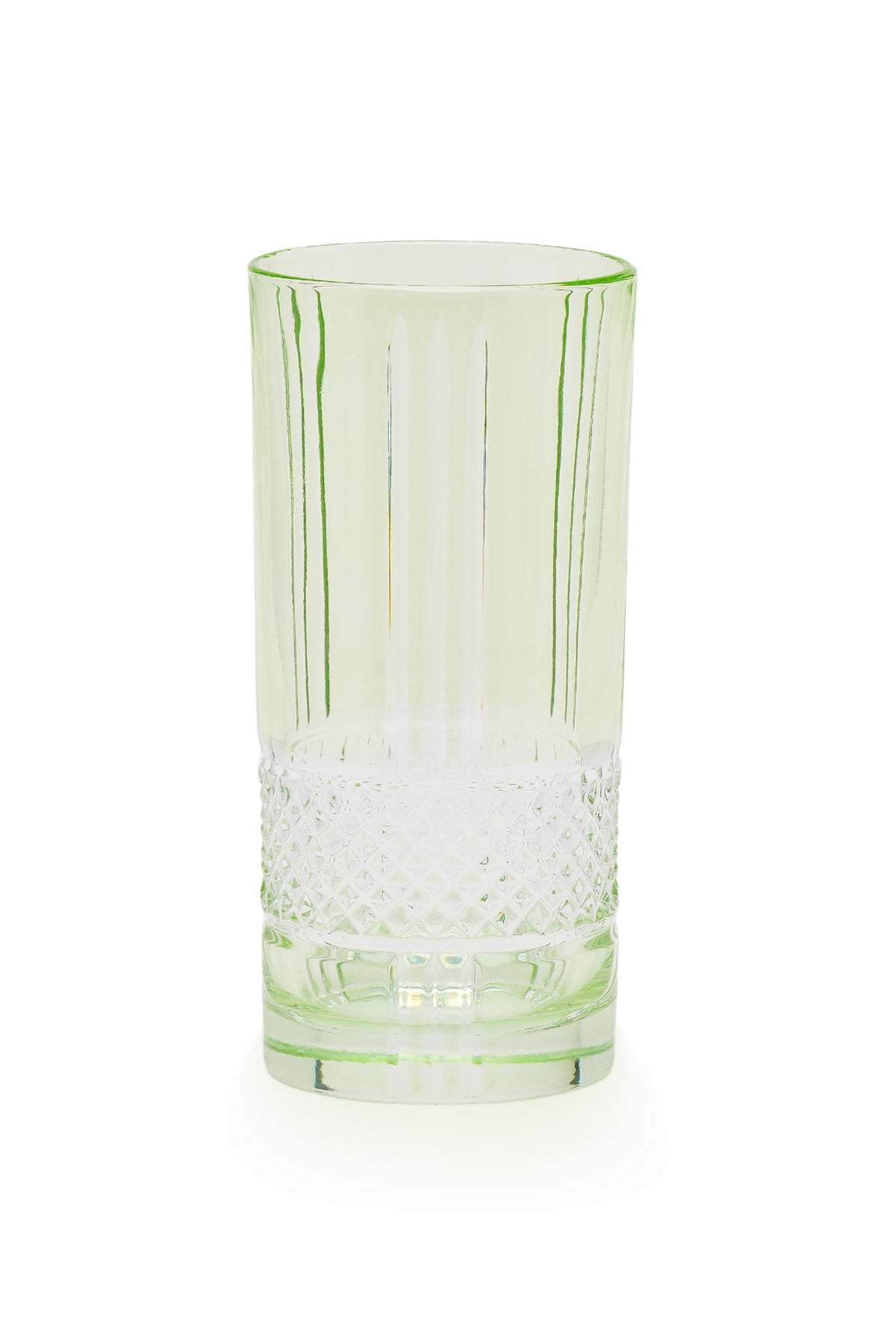 ELSA CRYSTAL Bohemia Frostella Brillante Long Meşrubat Bardağı Yeşil