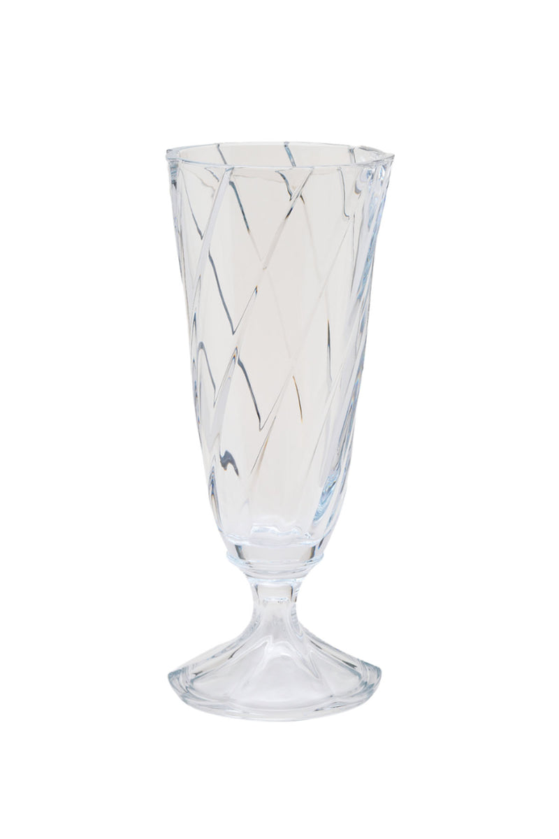 ELSA CRYSTAL Bohemia Lucentia Ayaklı Vazo Beyaz