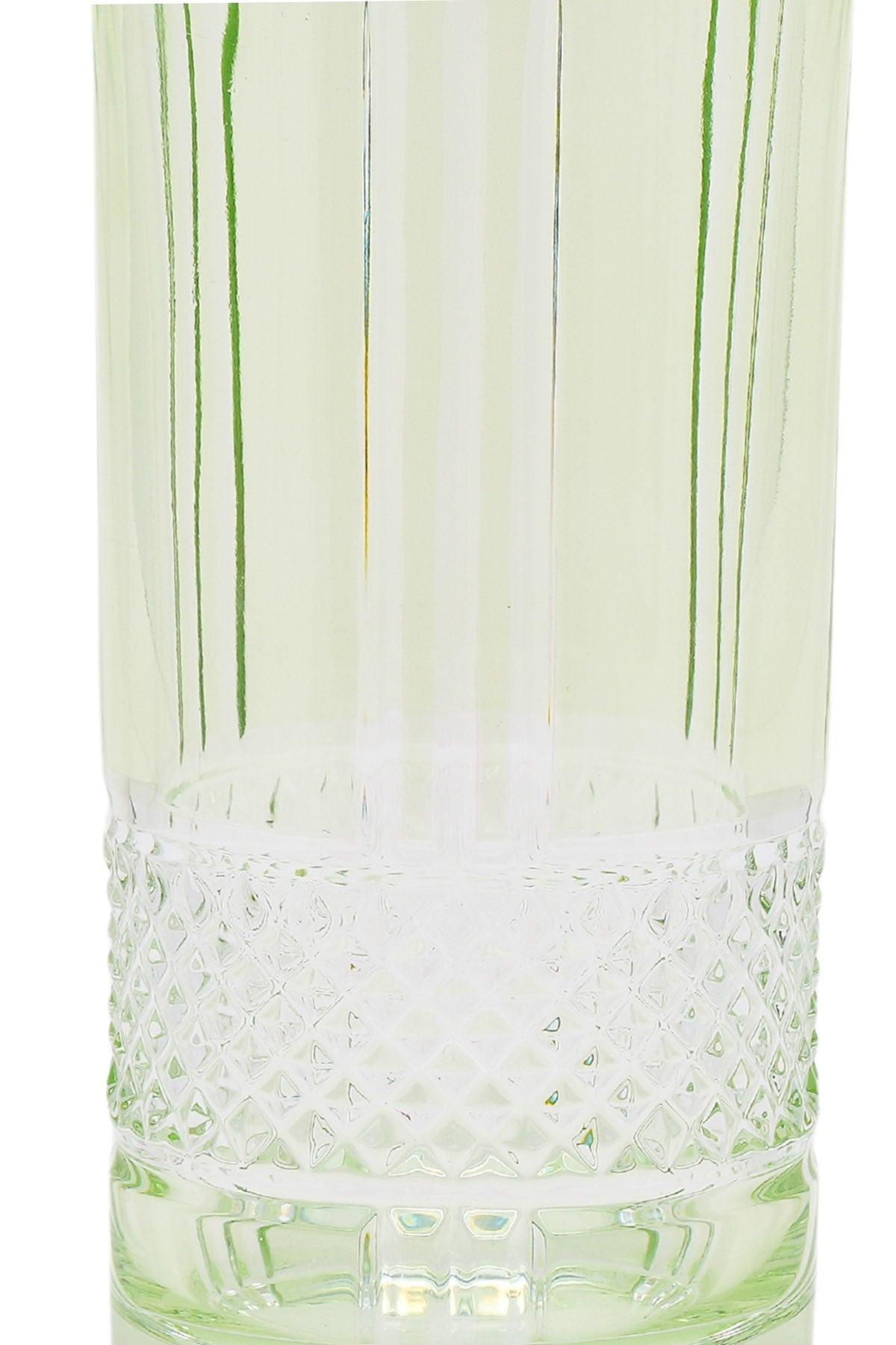 ELSA CRYSTAL Bohemia Frostella Brillante Long Meşrubat Bardağı Yeşil