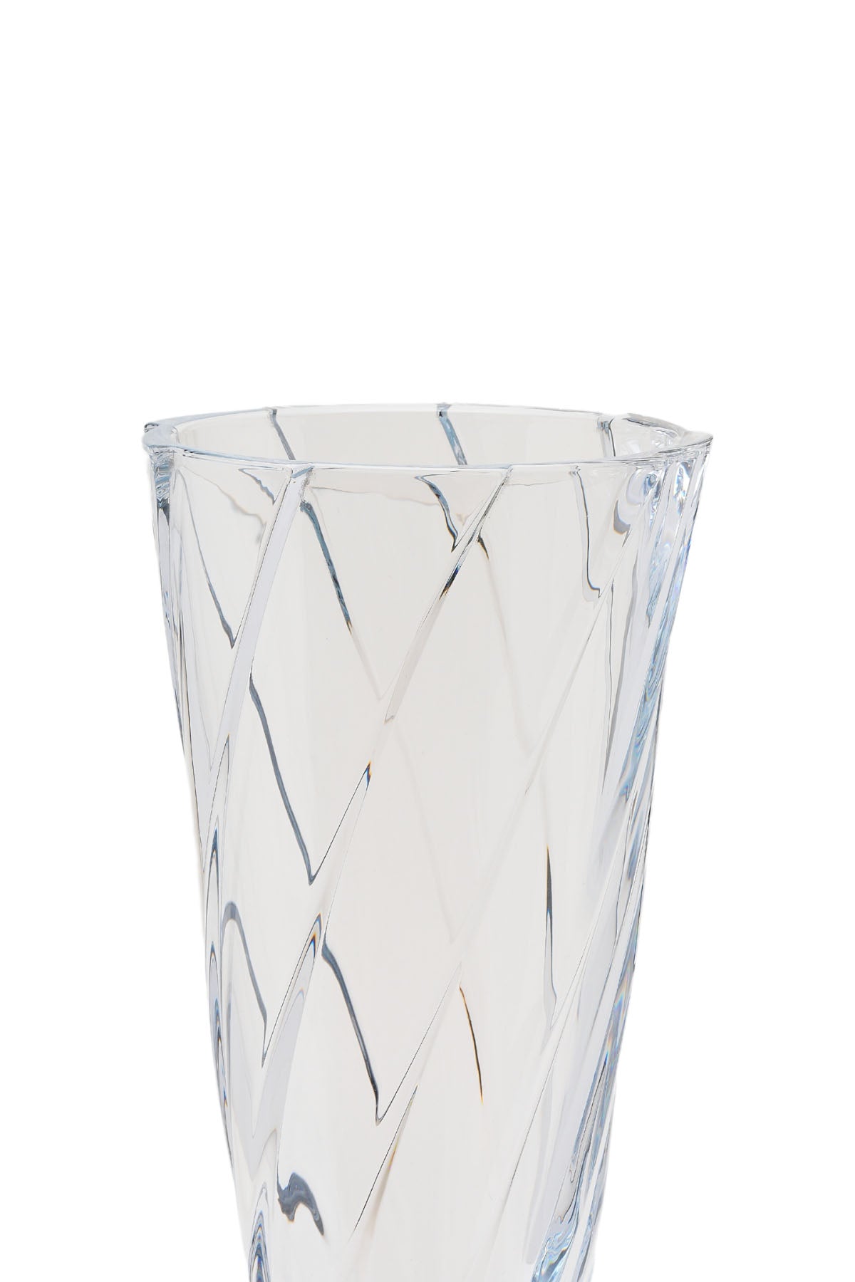 ELSA CRYSTAL Bohemia Lucentia Ayaklı Vazo Beyaz