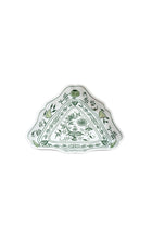 CESKY PORCELAN DUBİ 1860 Cibulak Üçgen Tabak Yeşil