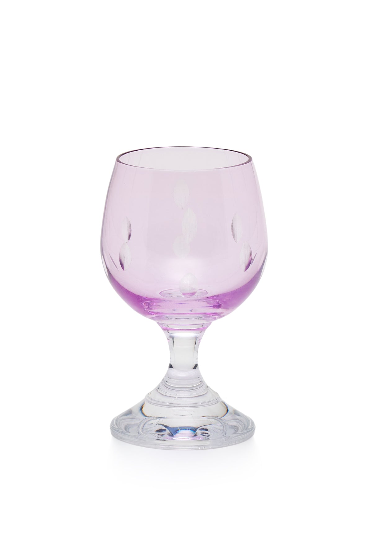 ELSA CRYSTAL Bohemia Alya Kahve Yanı Bardağı Mor