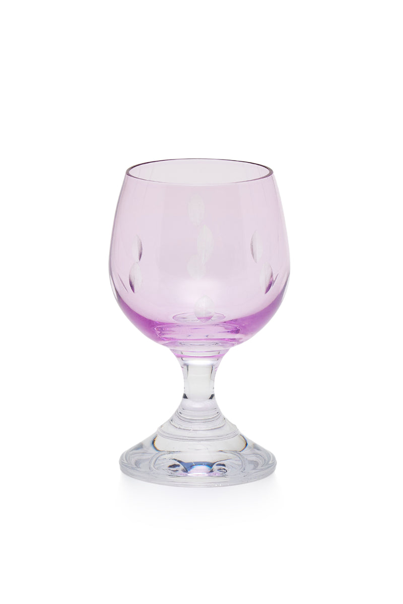 ELSA CRYSTAL Bohemia Alya Kahve Yanı Bardağı Mor