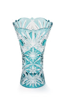 ELSA CRYSTAL Bohemia Maravelle Açık Ağız Büyük Vazo Azur