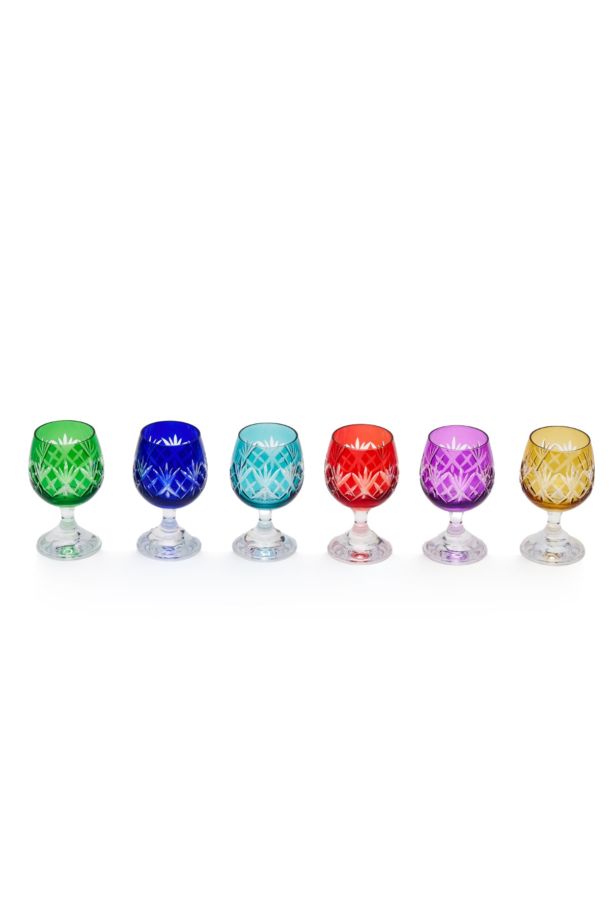 ELSA CRYSTAL Bohemia Alya Kahve Yanı Bardağı Pembe