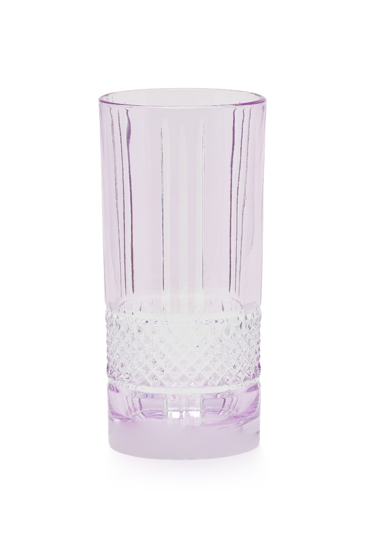 ELSA CRYSTAL Bohemia Frostella Brillante Long Meşrubat Bardağı Mor