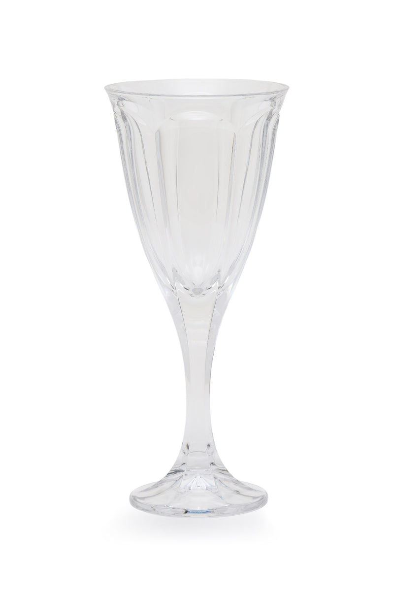ELSA CRYSTAL Bohemia Aurora Ayaklı Bardak Beyaz
