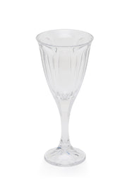 ELSA CRYSTAL Bohemia Aurora Ayaklı Bardak Beyaz