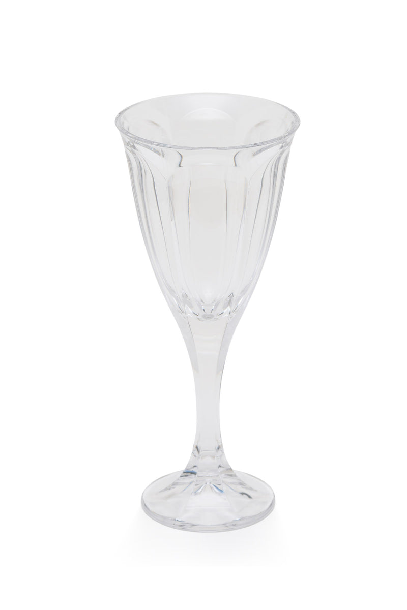 ELSA CRYSTAL Bohemia Aurora Ayaklı Bardak Beyaz