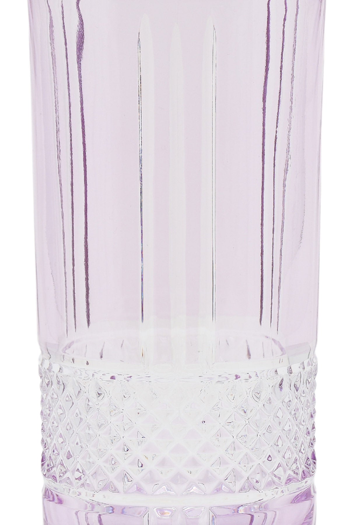 ELSA CRYSTAL Bohemia Frostella Brillante Long Meşrubat Bardağı Mor