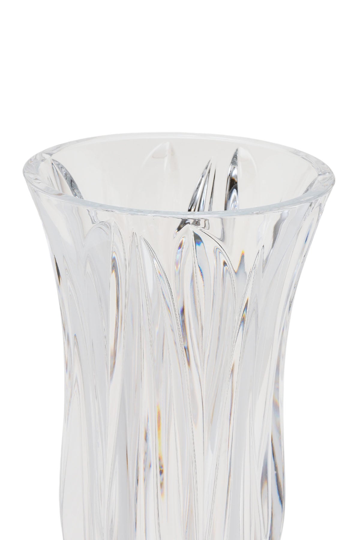 ELSA CRYSTAL Bohemia Lucentia Ayaklı Vazo Beyaz