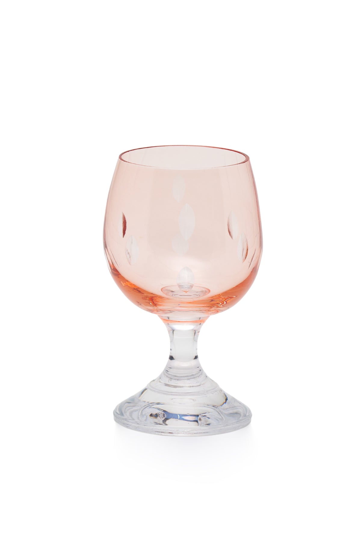 ELSA CRYSTAL Bohemia Alya Kahve Yanı Bardağı Pembe