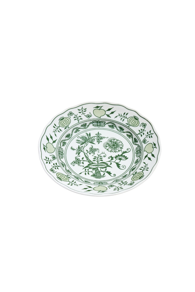 CESKY PORCELAN DUBİ 1860 Cibulak Tabak Yeşil