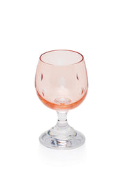 ELSA CRYSTAL Bohemia Alya Kahve Yanı Bardağı Pembe