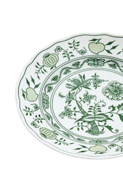 CESKY PORCELAN DUBİ 1860 Cibulak Tabak Yeşil