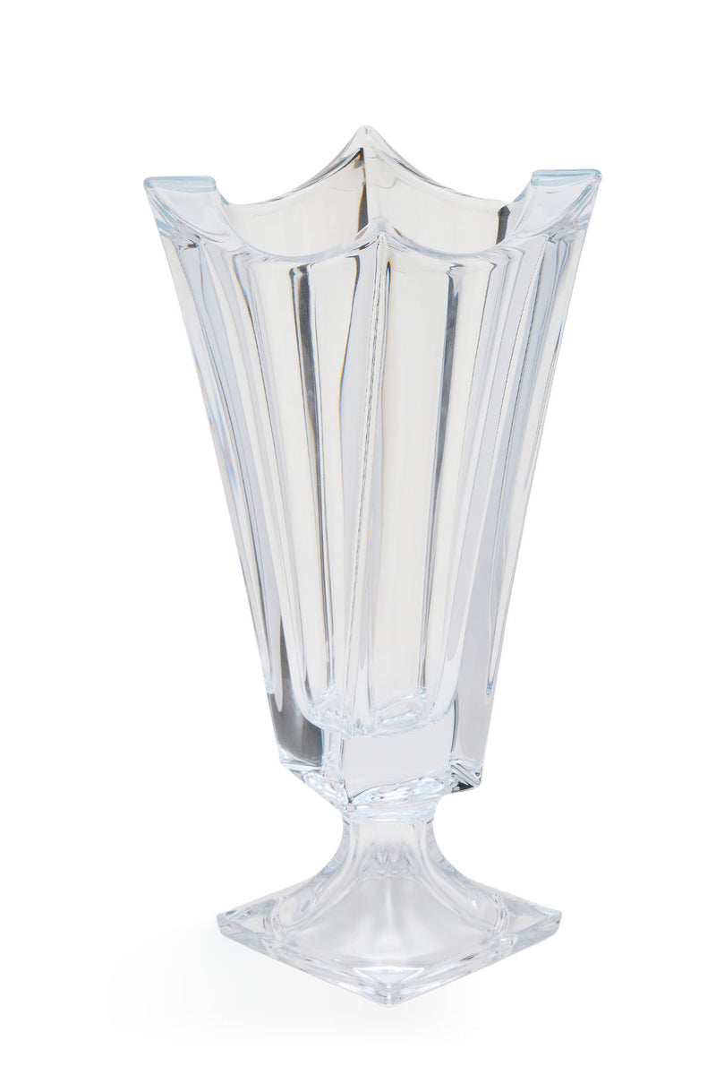 ELSA CRYSTAL Bohemia Lucentia Ayaklı Vazo Beyaz