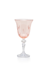 ELSA CRYSTAL Bohemia Hivera Laura Ayaklı Bardak Pembe