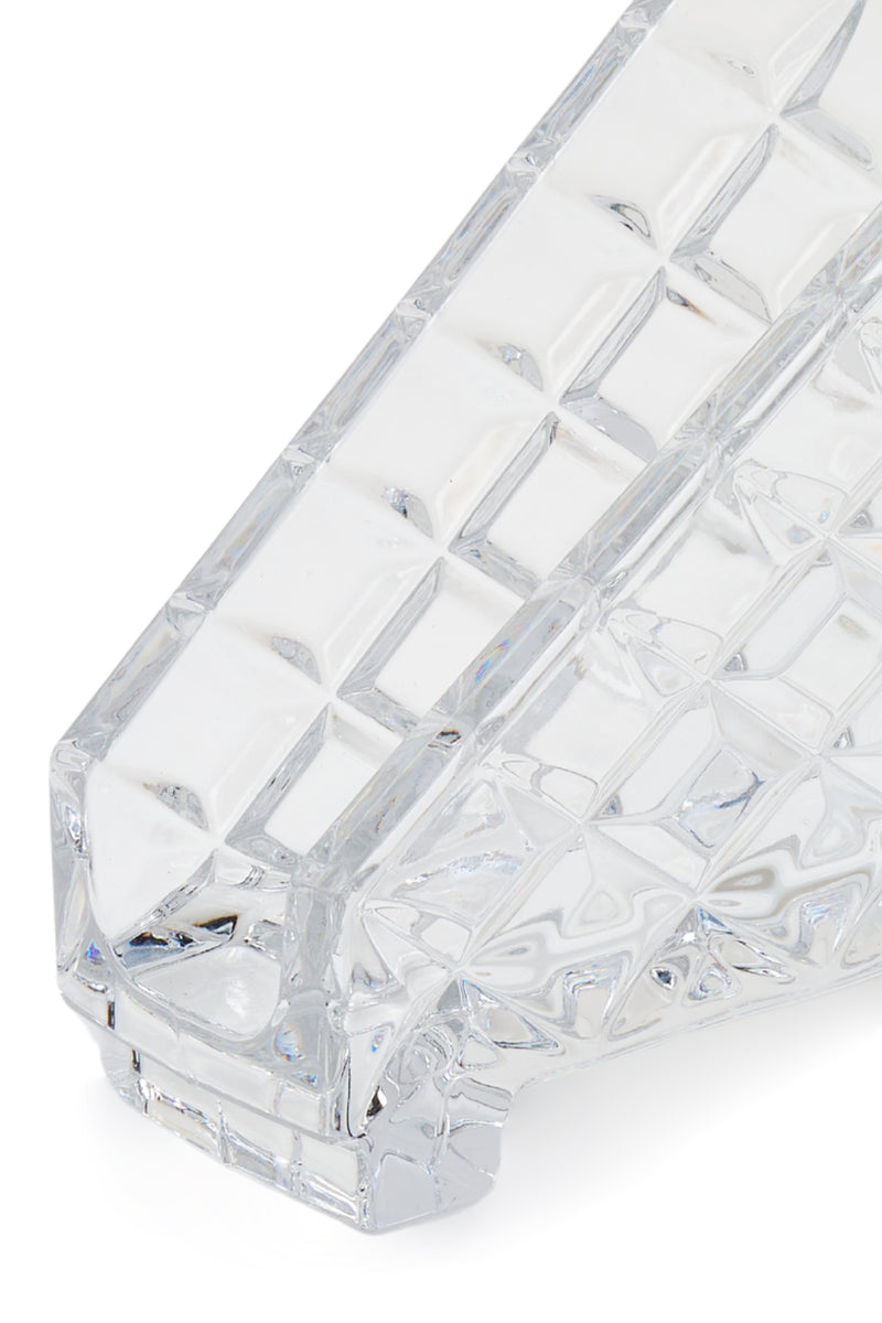 ELSA CRYSTAL Bohemia Aquarine Peçetelik Beyaz