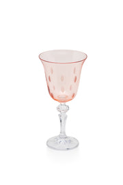ELSA CRYSTAL Bohemia Hivera Laura Ayaklı Bardak Pembe