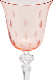ELSA CRYSTAL Bohemia Hivera Laura Ayaklı Bardak Pembe