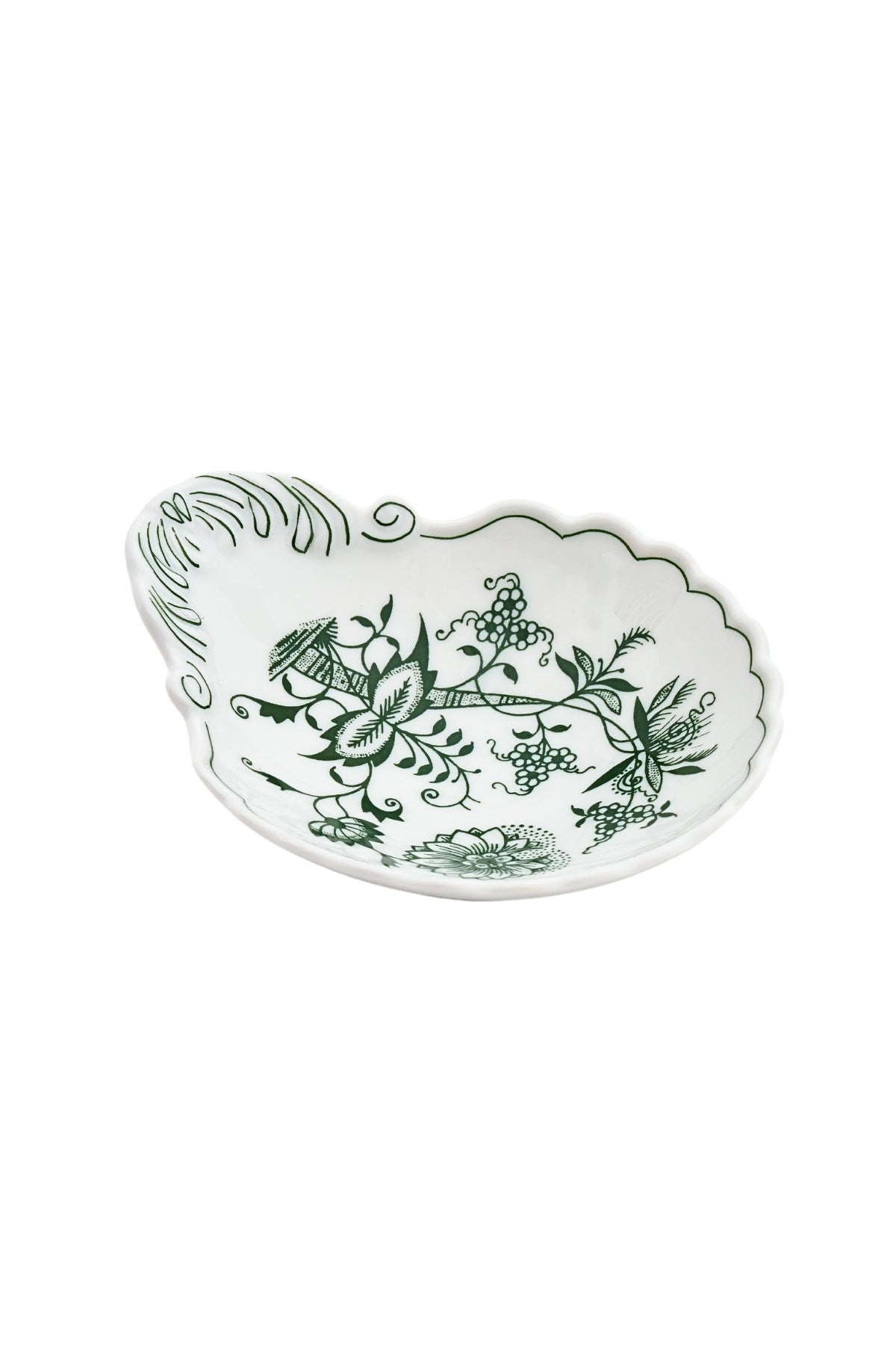 CESKY PORCELAN DUBİ 1860 Cibulak Reçel Tabağı Yeşil
