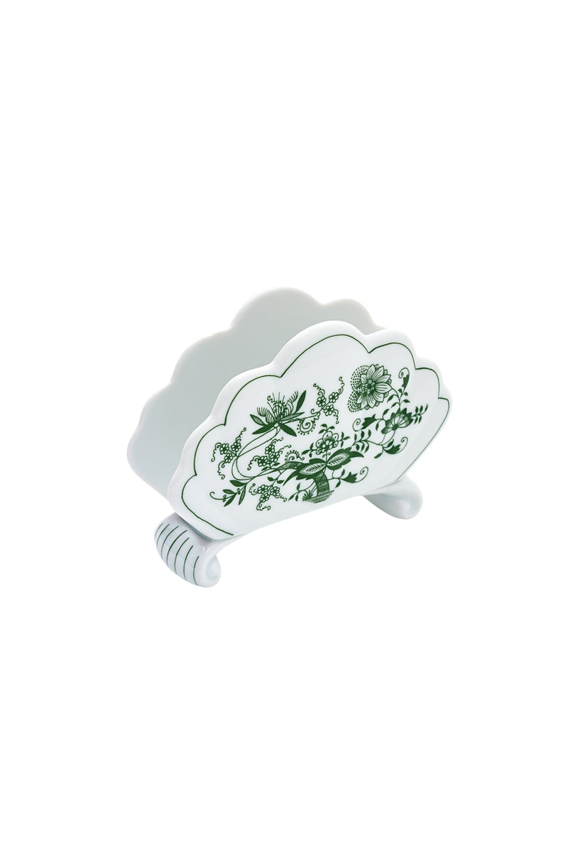 CESKY PORCELAN DUBİ 1860 Cibulak Peçetelik Yeşil