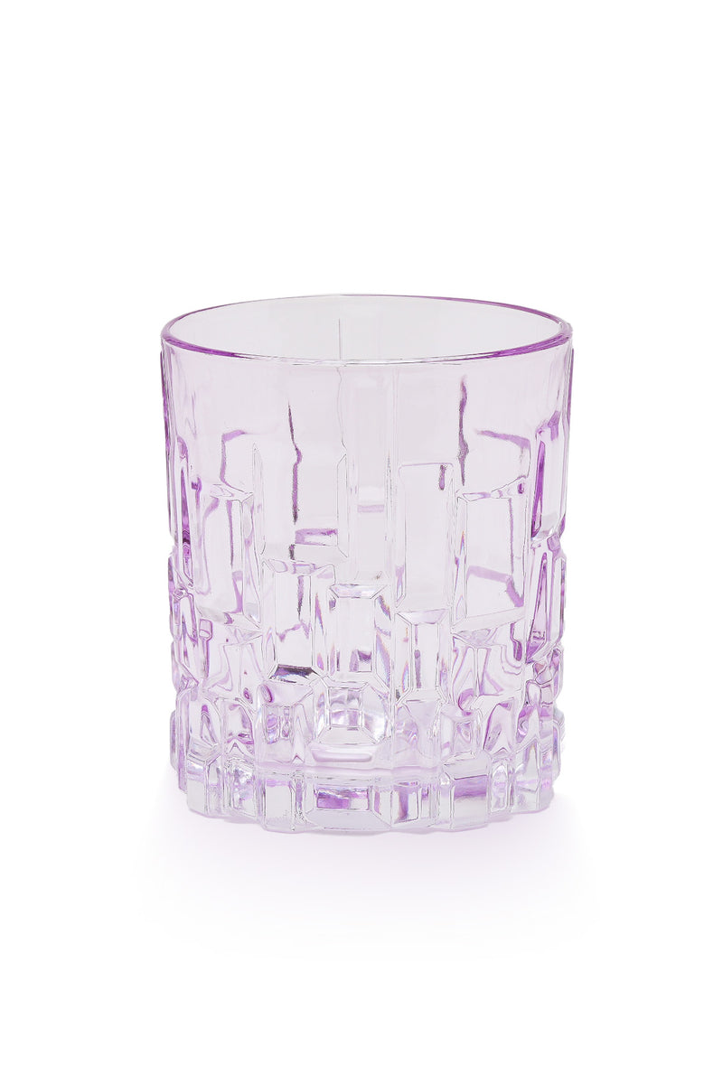 ELSA CRYSTAL Bohemia Glacielle Etna Odlivka Bardağı Mor