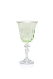 ELSA CRYSTAL Bohemia Hivera Laura Ayaklı Bardak Yeşil