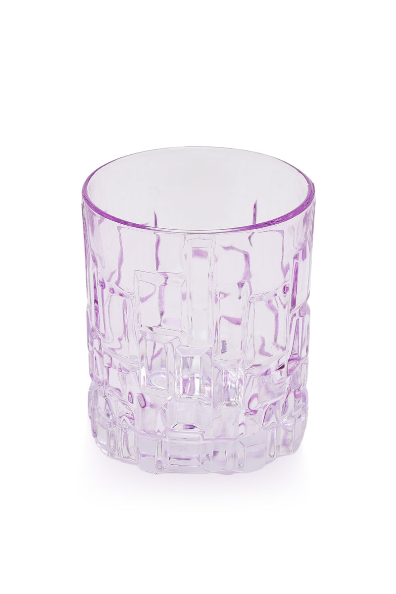 ELSA CRYSTAL Bohemia Glacielle Etna Odlivka Bardağı Mor