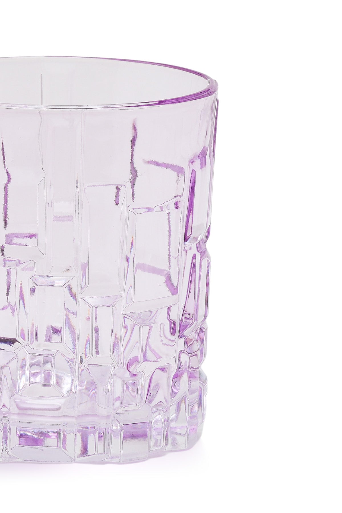 ELSA CRYSTAL Bohemia Glacielle Etna Odlivka Bardağı Mor