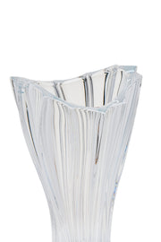 ELSA CRYSTAL Bohemia Lunaria Ayaklı Vazo Beyaz