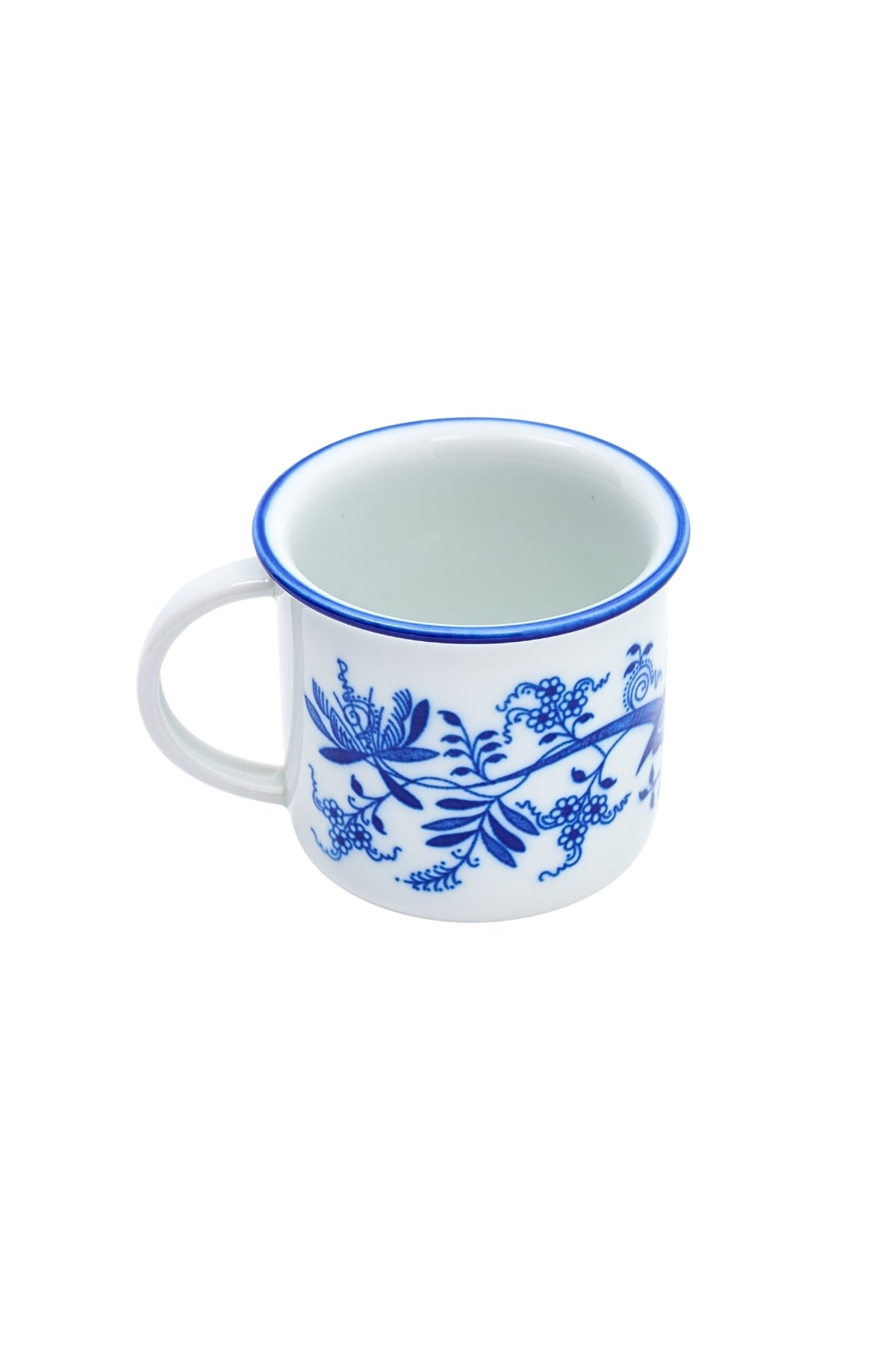 CESKY PORCELAN DUBİ 1860 Cibulak Büyük Kupa Mavi
