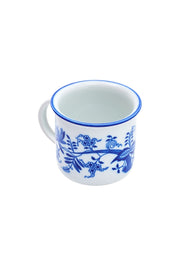 CESKY PORCELAN DUBİ 1860 Cibulak Büyük Kupa Mavi