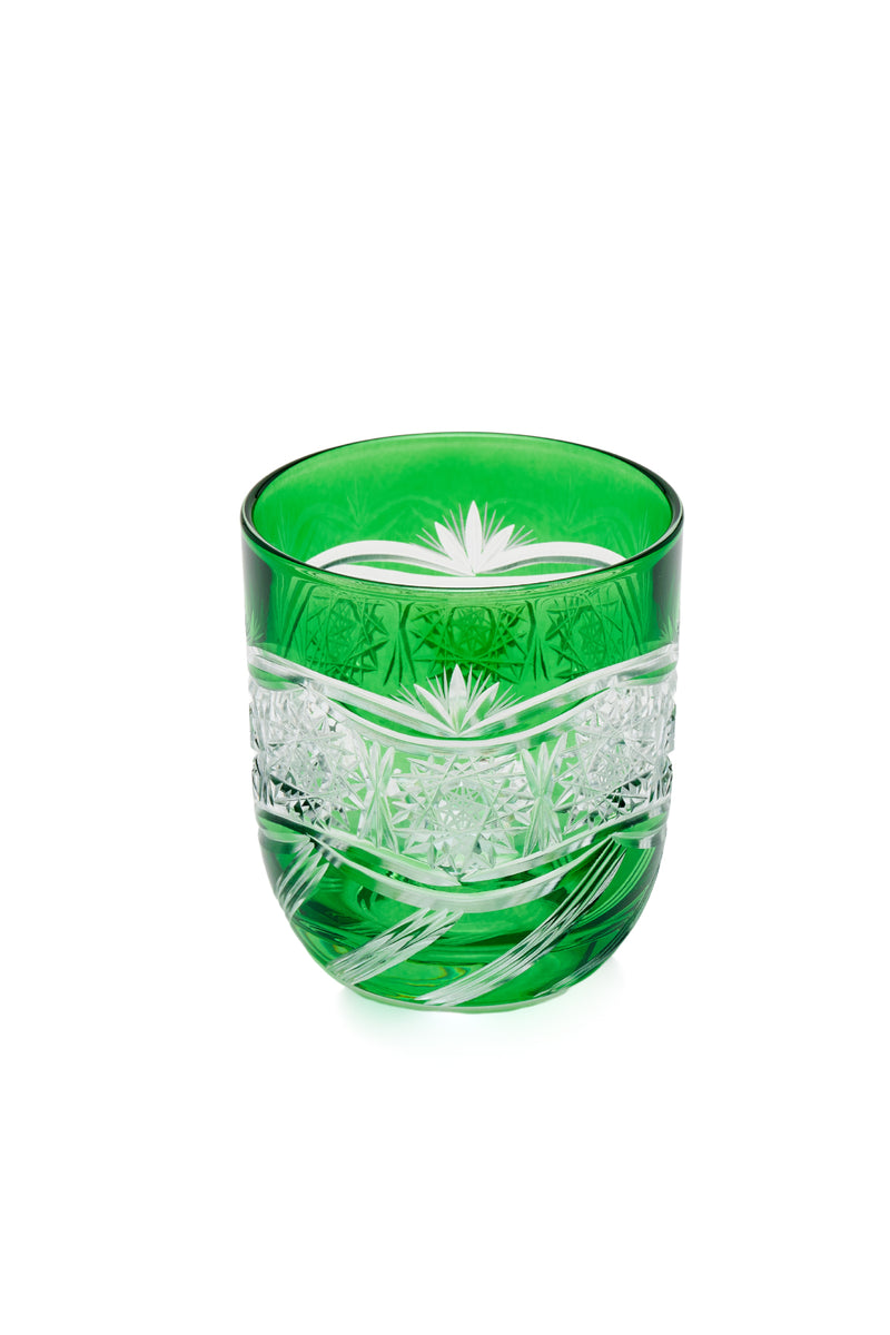ELSA CRYSTAL Bohemia Aurora Orbit Bardağı Yeşil