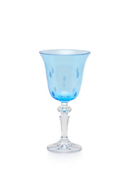 ELSA CRYSTAL Bohemia Hivera Laura Ayaklı Bardak Mavi