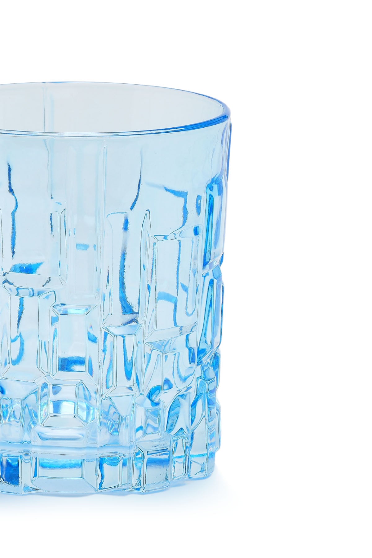 ELSA CRYSTAL Bohemia Glacielle Etna Odlivka Bardağı Mavi