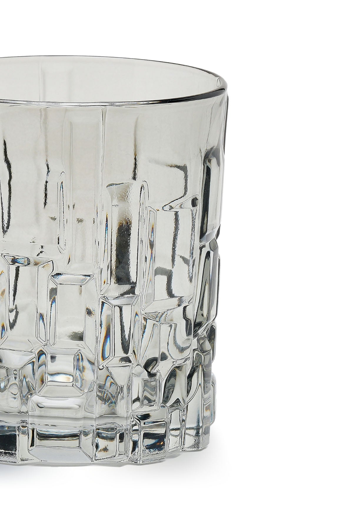 ELSA CRYSTAL Bohemia Glacielle Etna Odlivka Bardağı Gri