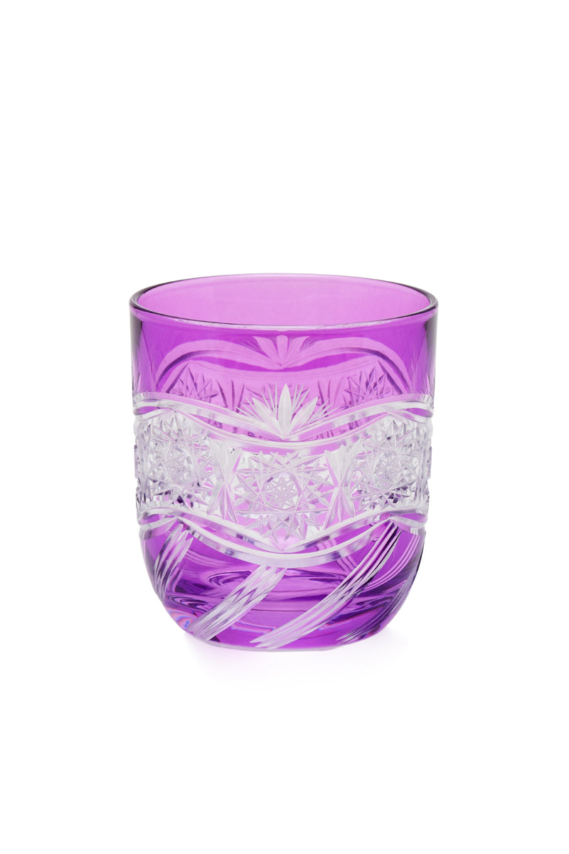 ELSA CRYSTAL Bohemia Aurora Orbit Bardağı Mor