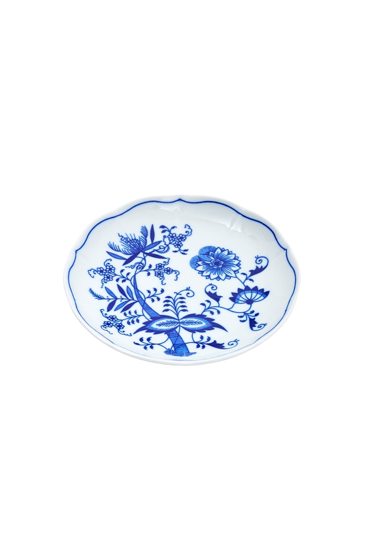 CESKY PORCELAN DUBİ 1860 Cibulak Çorba Kasesi Altlığı Mavi
