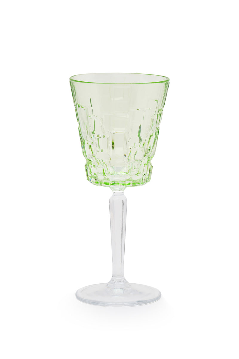 ELSA CRYSTAL Bohemia Glacielle Etna Goblet Ayaklı Bardak Yeşil