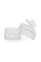 ELSA CRYSTAL Bohemia Aquarine Şekerlik Kelebek Beyaz