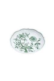 CESKY PORCELAN DUBİ 1860 Cibulak Çorba Kasesi Altlığı Yeşil